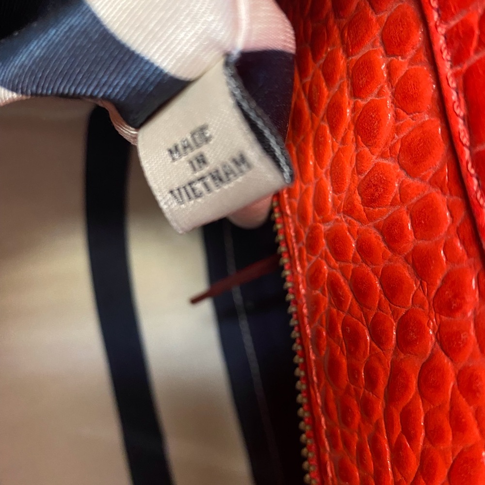 Kate Spade NY Stevie Carlsbad Red Large Satchel NWT - Picture 12 of 12